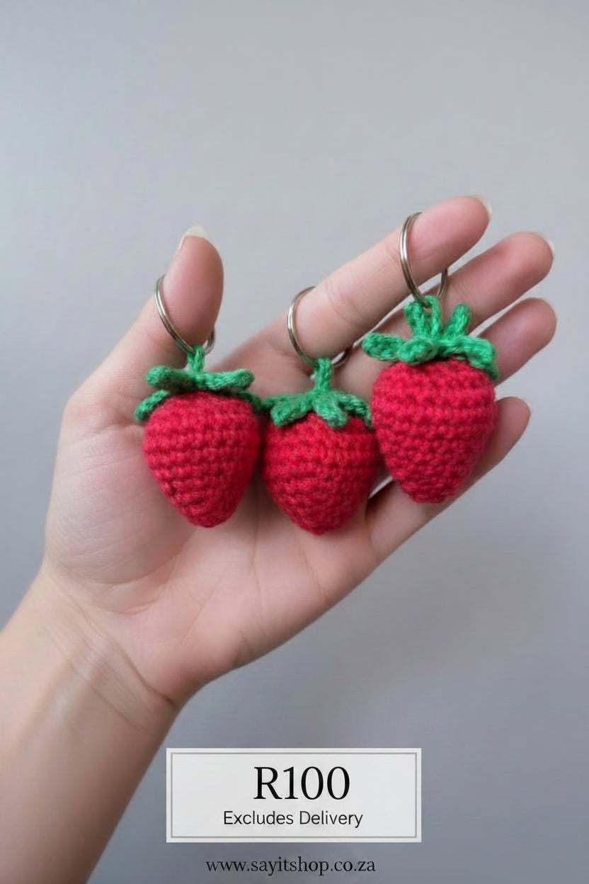 Handmade Crochet Key Rings – Cute Artisan Keychains