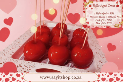 Crack & Crunch Toffee Apples