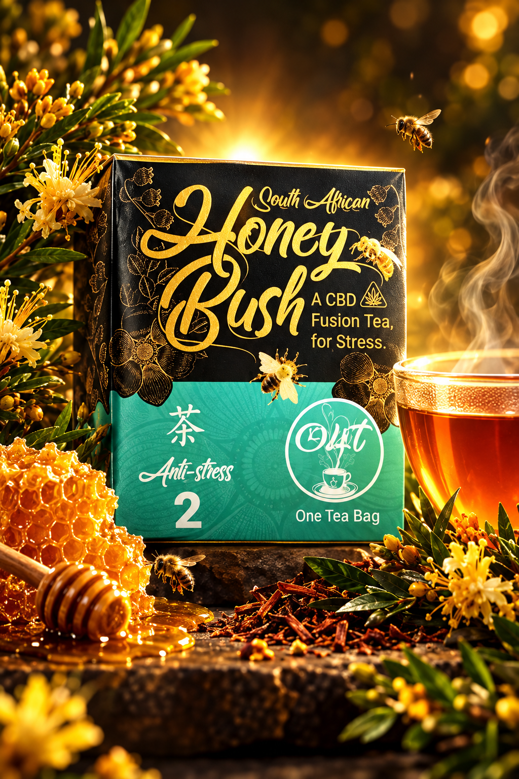 Individual Tea Bag – Honeybush CBD