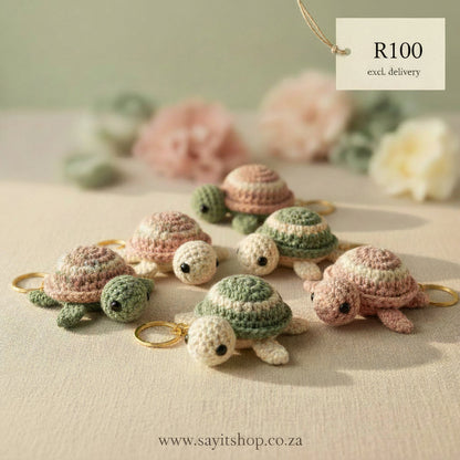 Handmade Crochet Key Rings – Cute Artisan Keychains