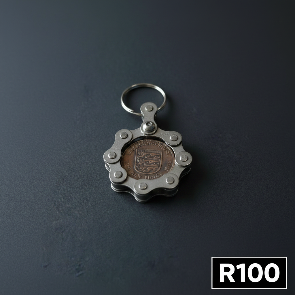 Keyring 5 - Half Penny Coin