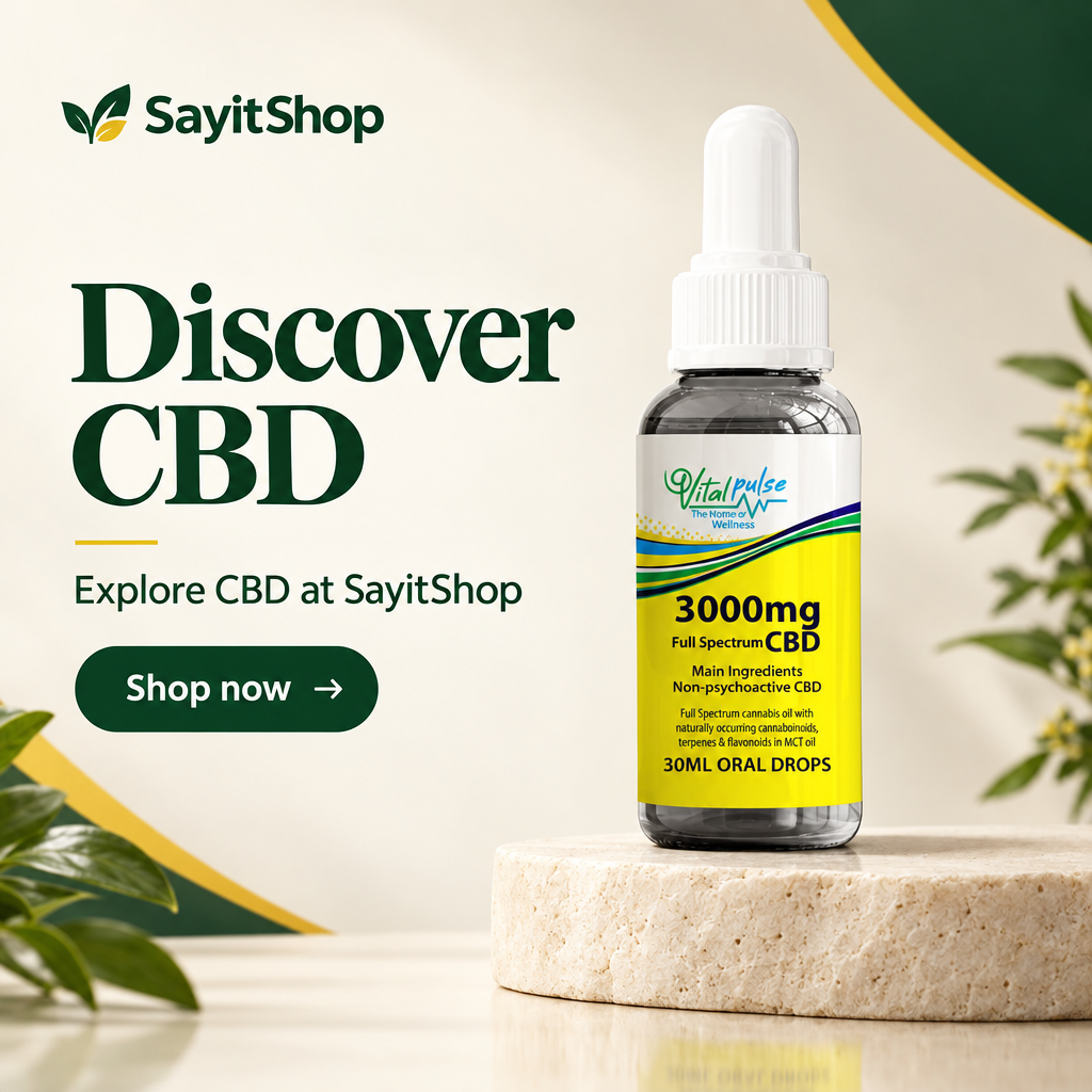 VitalPulse – 3000mg Full Spectrum CBD