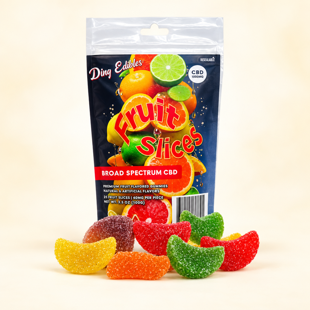 Gummies – Fruit Slices 100mg CBD
